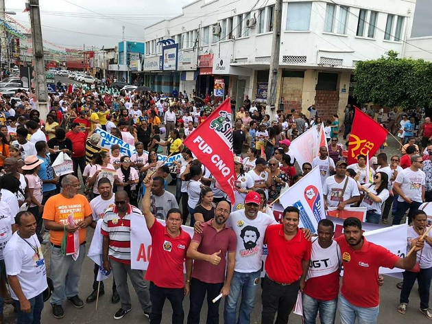 Greve geral: ugetistas participam de atos em diversas regiões do País